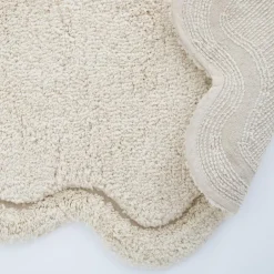 Tapis rond Sweet April Ecru (110 cm)