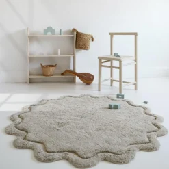 Tapis rond Sweet April Lin (110 cm)