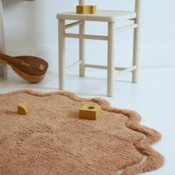 Tapis rond Sweet April Toffee (110 cm)