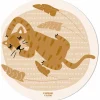 Tapis rond Tigre Dormeur