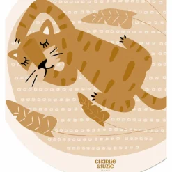 Tapis rond Tigre Dormeur