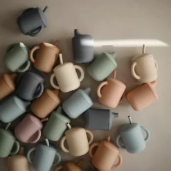 Tasse à bec en silicone Blush