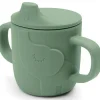 Tasse à bec en silicone Peekaboo Elphee Vert