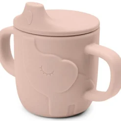 Tasse à bec en silicone Peekaboo Elphee Rose