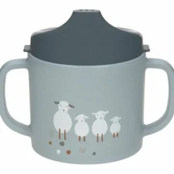 Tasse à bec Tiny Farmer mouton et oie bleue
