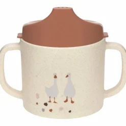 Tasse à bec Tiny Farmer mouton et oie naturel