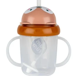 Tasse antifuite avec paille lestée Renard (200 ml)