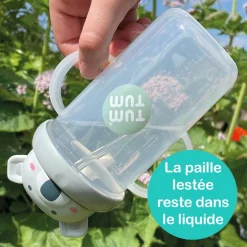 Tasse antifuite avec paille lestée Koala (300 ml)