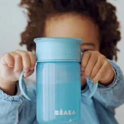 Tasse d'apprentissage 360° bleu (340 ml)