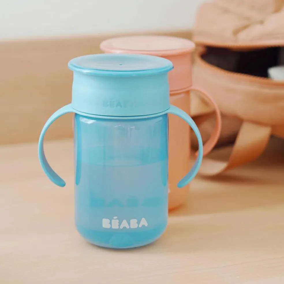 Tasse d'apprentissage 360° bleu (340 ml)