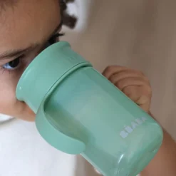 Tasse d'apprentissage 360° vert d'eau (340 ml)