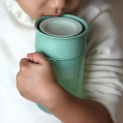 Tasse d'apprentissage 360° vert d'eau (340 ml)