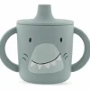 Tasse d'apprentissage en silicone Mr. Shark