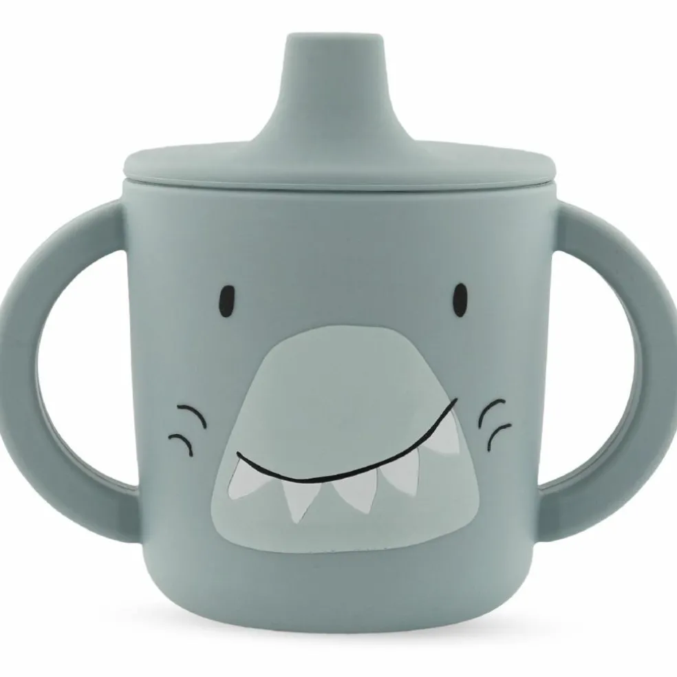 Tasse d'apprentissage en silicone Mr. Shark