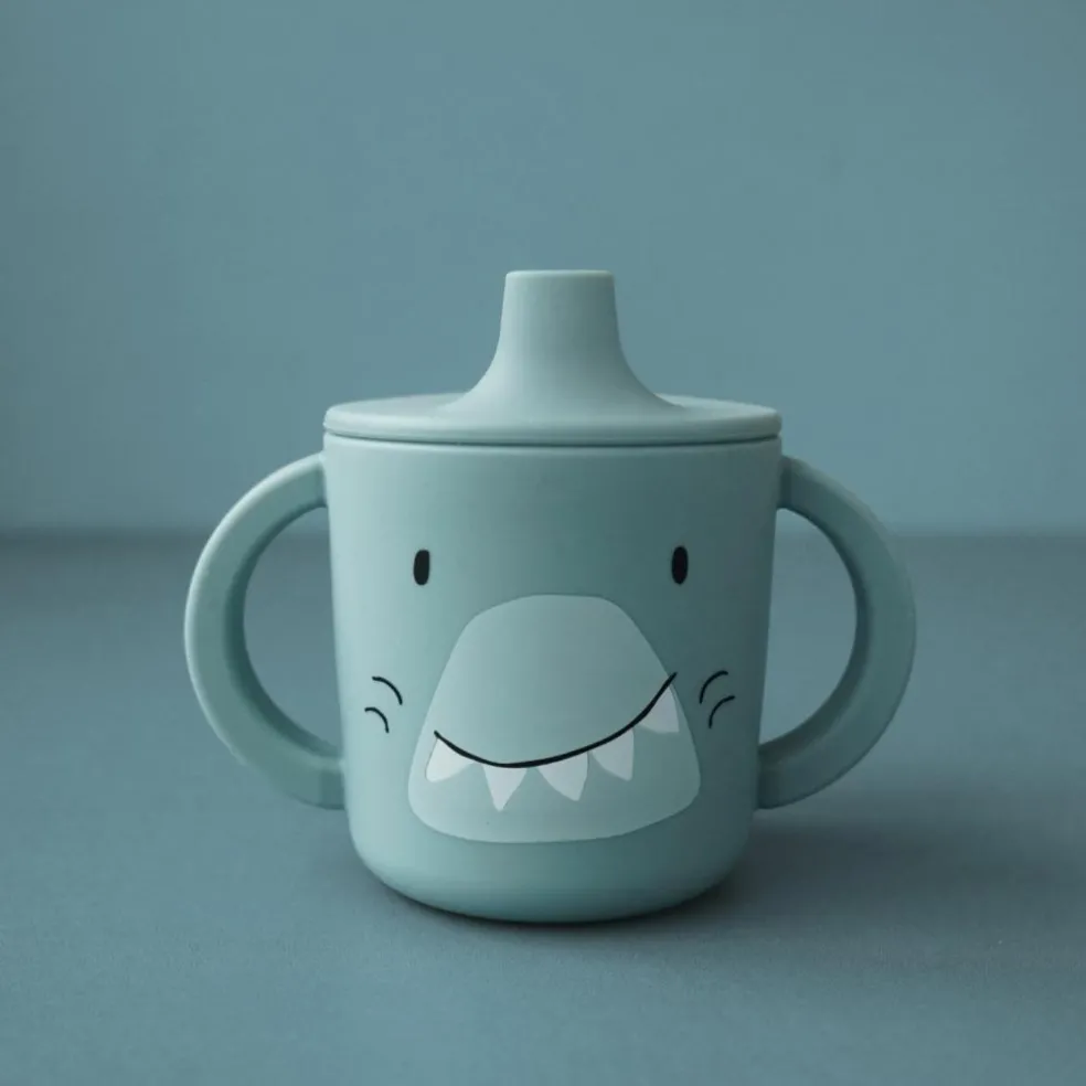 Tasse d'apprentissage en silicone Mr. Shark