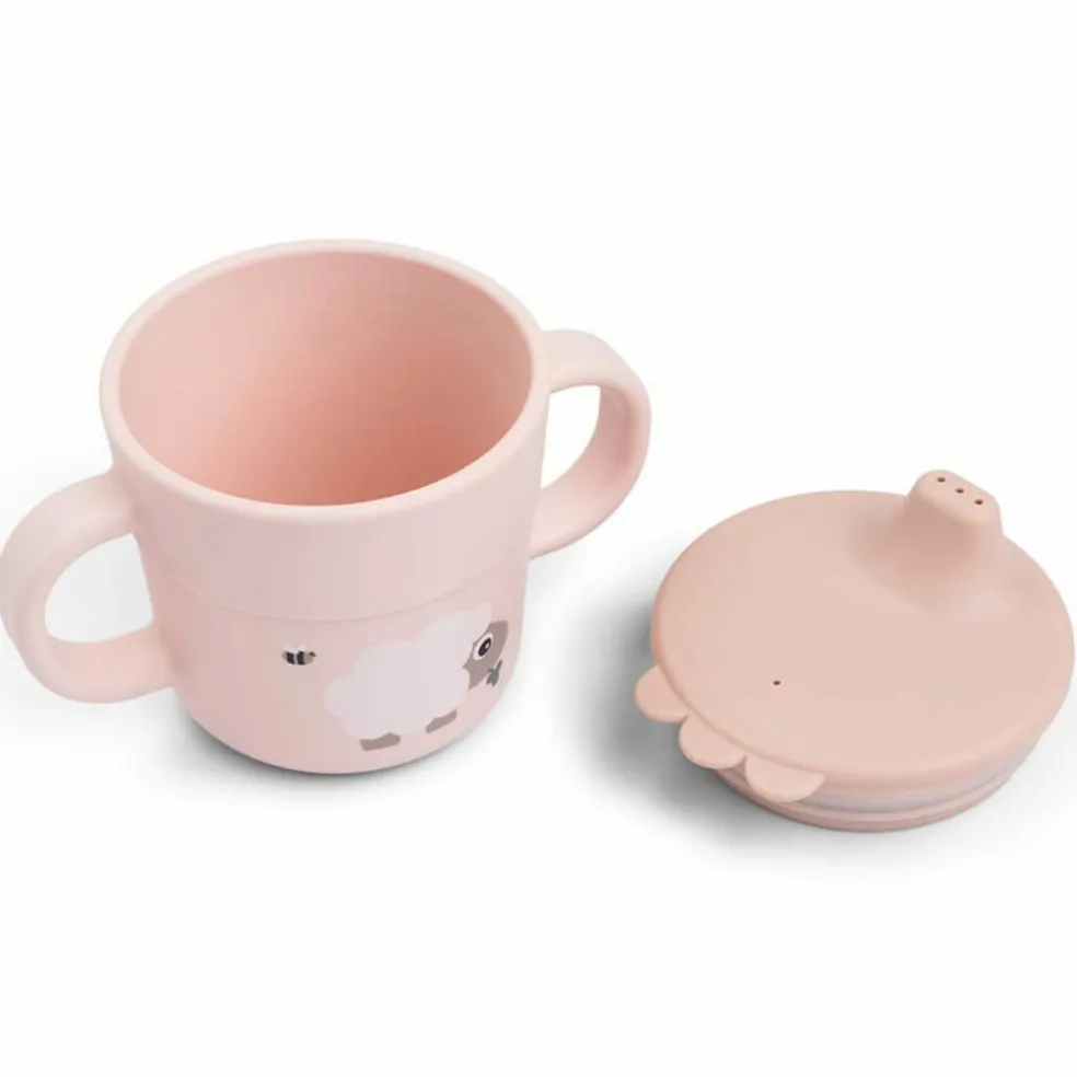 Tasse d'apprentissage Foodie Tiny farm Rose