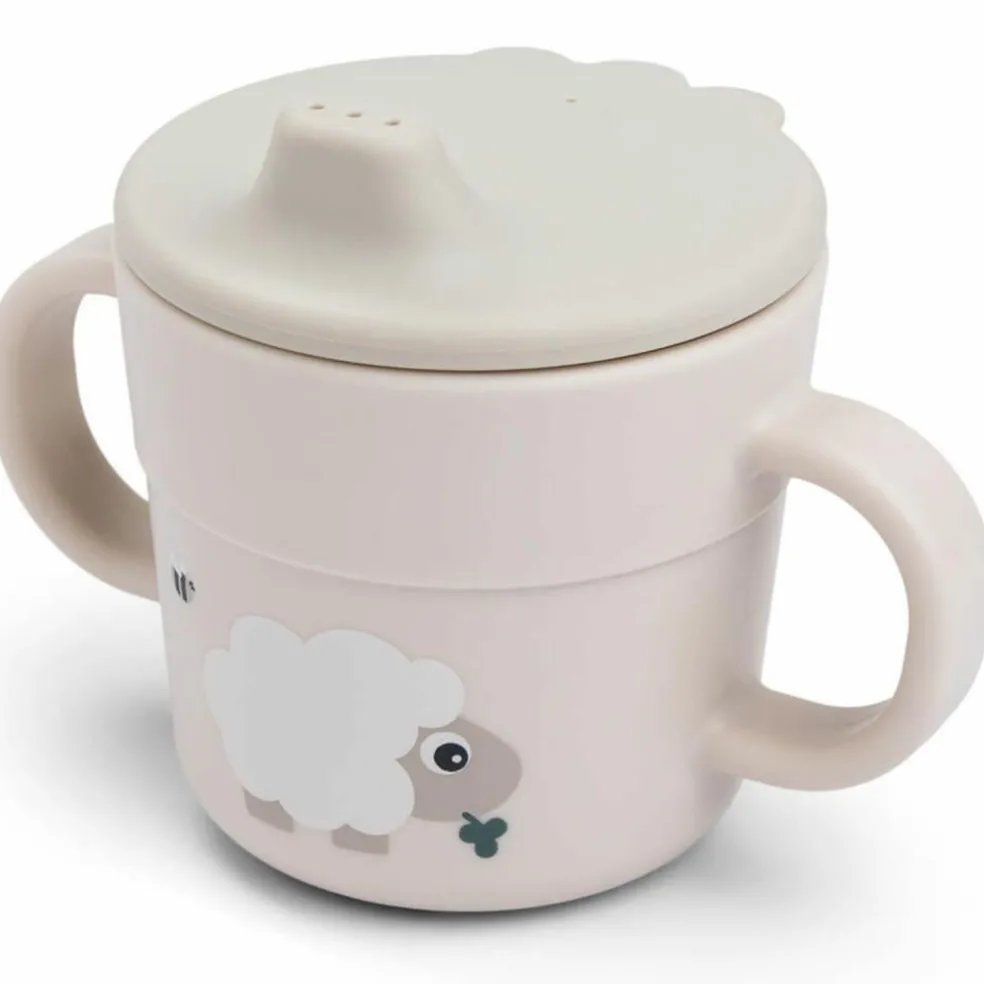 Tasse d'apprentissage Foodie Tiny farm Sable