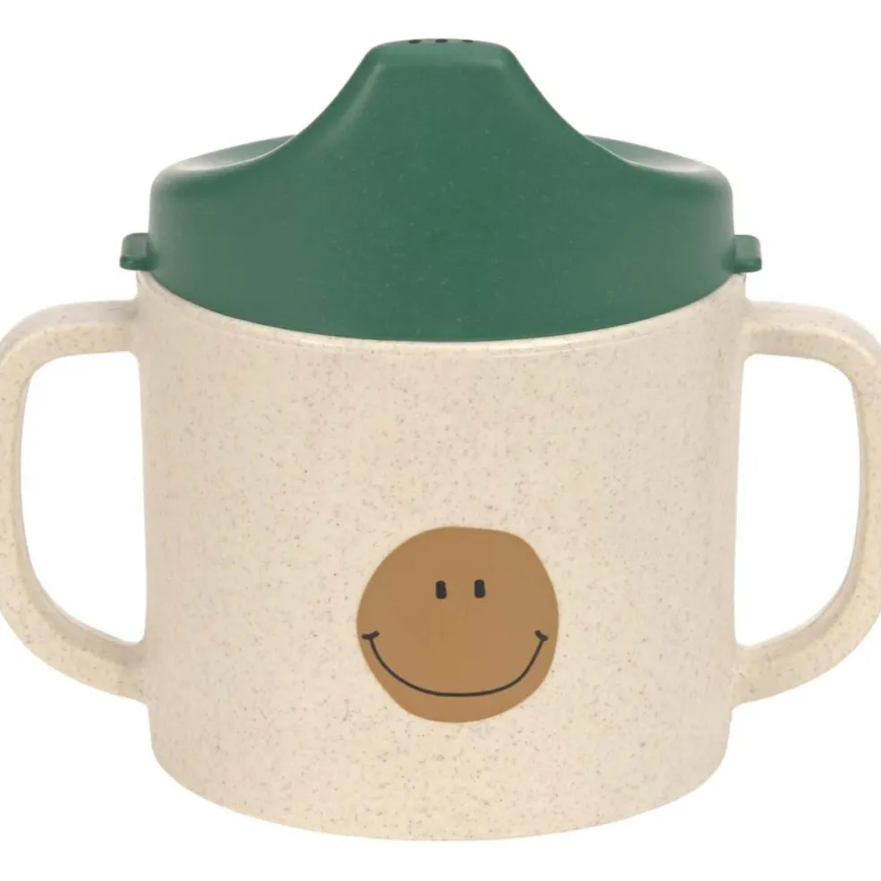 Tasse d´apprentissage Happy Rascals Smile vert