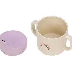 Tasse d´apprentissage Happy Rascals Coeur lavande
