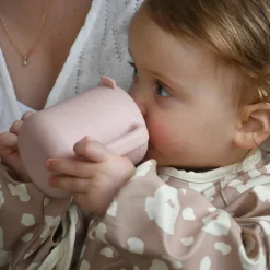 Tasse d'apprentissage silicone Barbe à papa