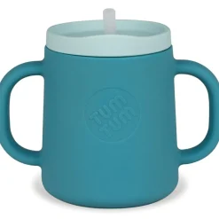 Tasse d'apprentissage évolutive Bleu (180 ml)