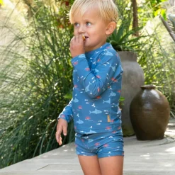Tee-shirt anti-UV manches longues Shark (1-2 ans)