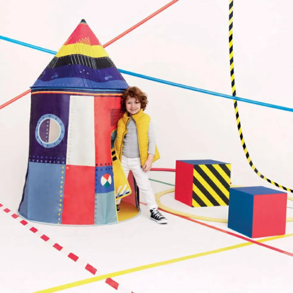 Tente de jeu Fusée