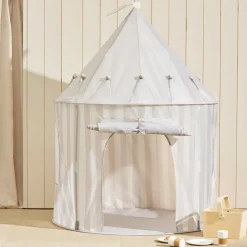 Tente de jeu Star Grise rayée