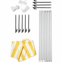 Tente de plage Jaune