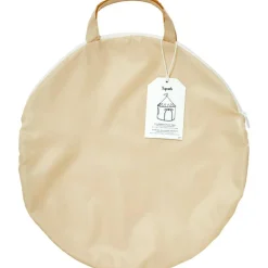 Tente en tissu recyclé Uni crème