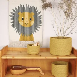 Tenture murale lion Jaggo