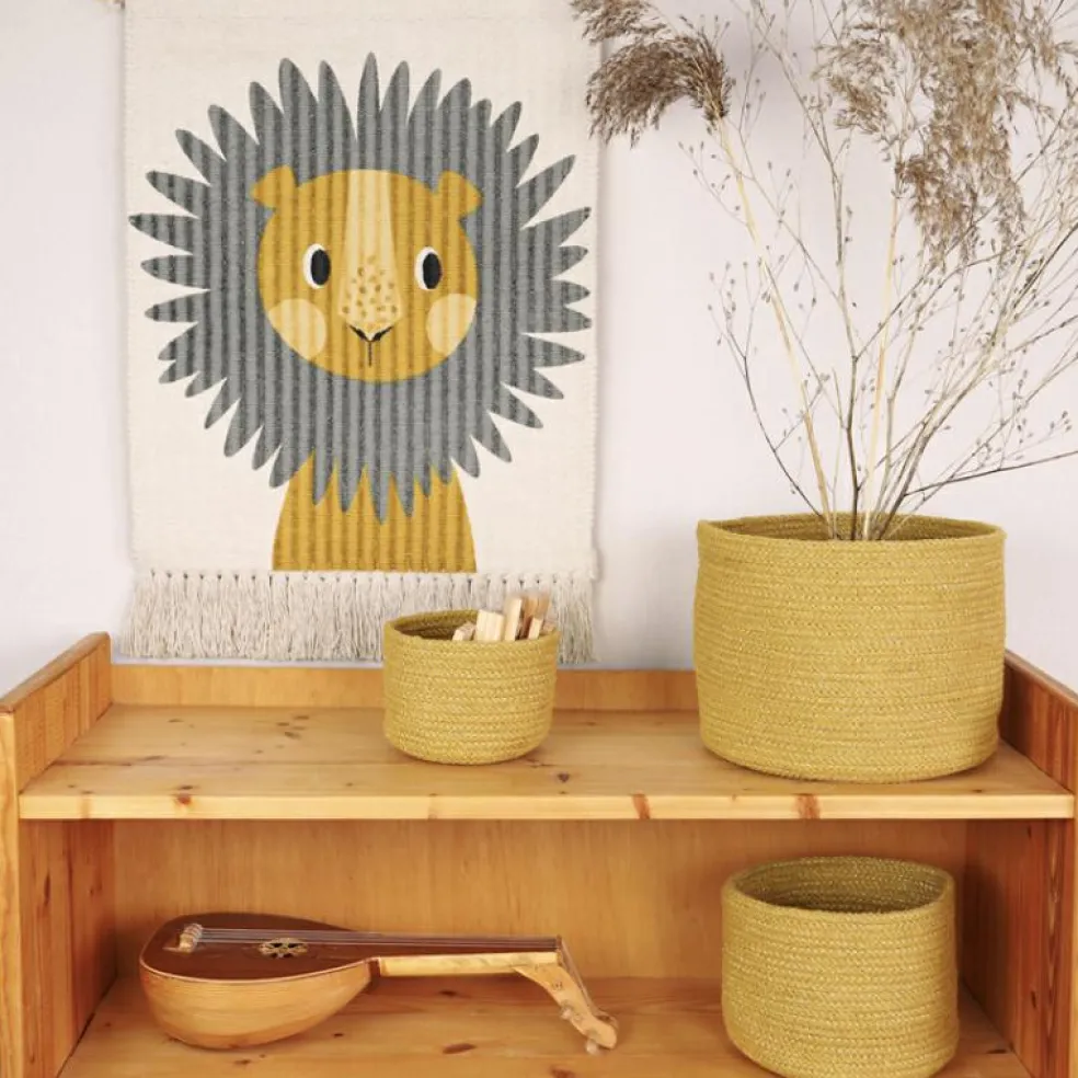 Tenture murale lion Jaggo