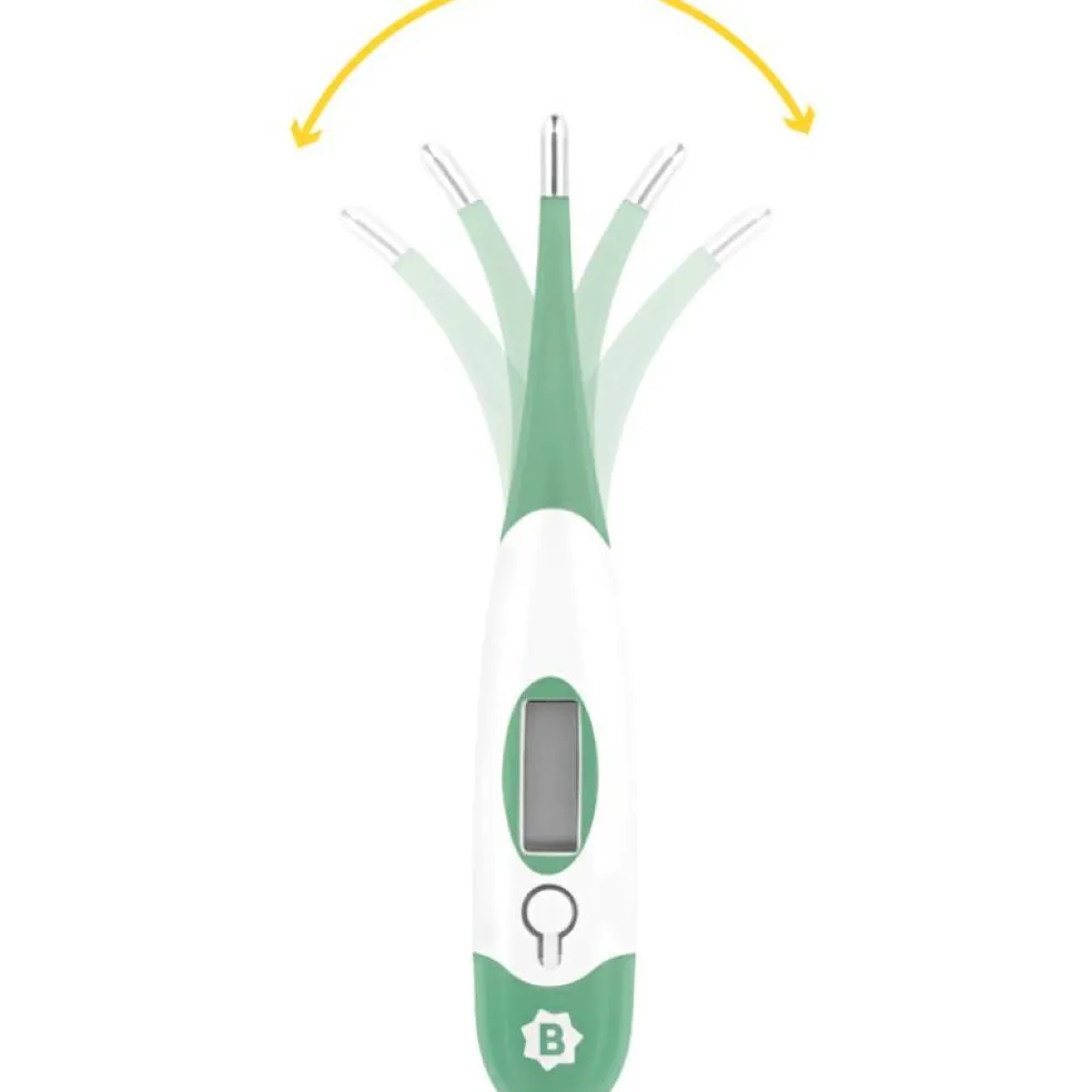 Thermomètre bébé à embout souple