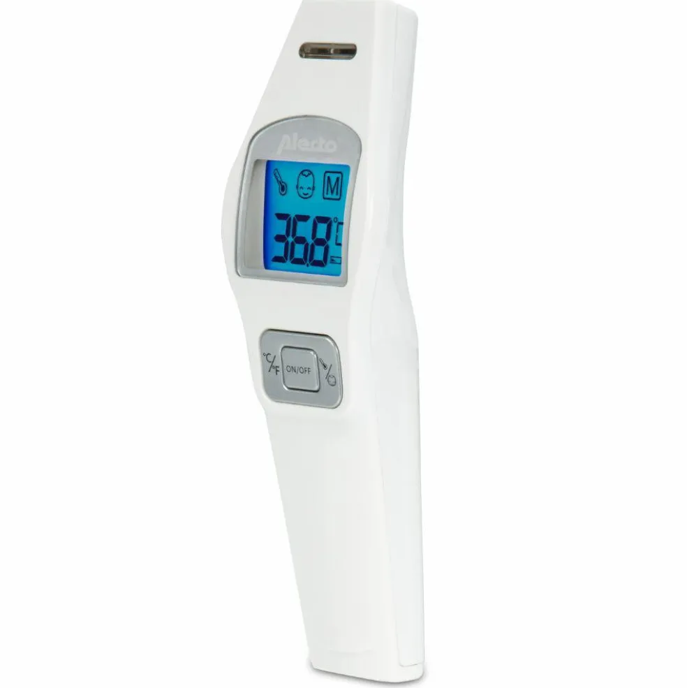 Thermomètre frontal infrarouge blanc
