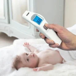 Thermomètre frontal infrarouge blanc