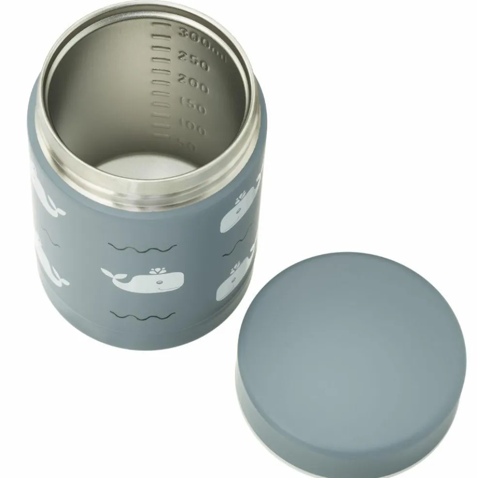 Thermos alimentaire Baleine bleue (300 ml)
