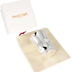 Timbale Elodie Godron personnalisable (métal argenté) dans son coffret