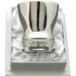 Timbale Marie Louise personnalisable (métal argenté) dans son coffret