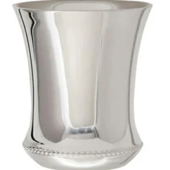 Timbale Pastourelle en métal argenté (personnalisable)