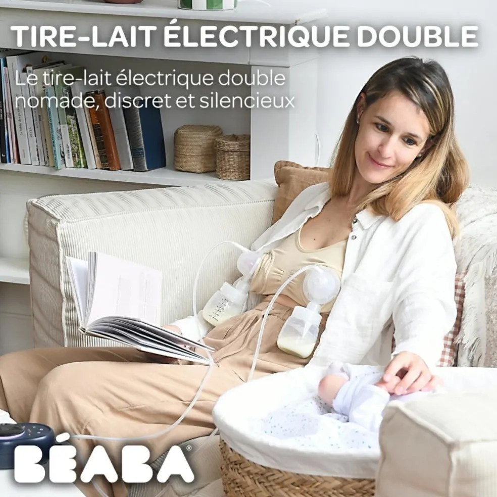 Tire-lait électrique double Night blue