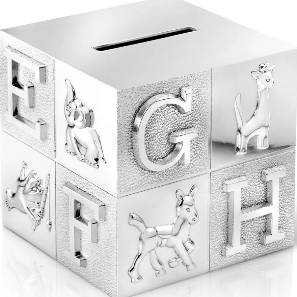 Tirelire Cube alphabet