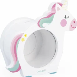 Tirelire en bois Licorne