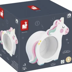 Tirelire en bois Licorne