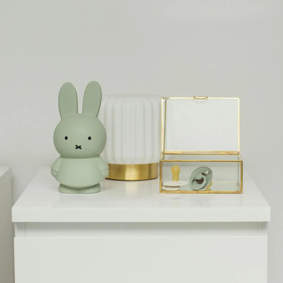 Tirelire Miffy warm eucalyptus (19 cm)