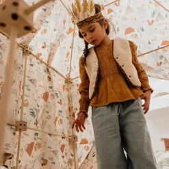 Toiles pour cabane Pack Ecureuil Renards et tipis