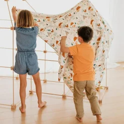 Toiles pour cabane Pack Ecureuil Renards et tipis