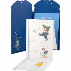 Toise carnet Puce et Pilou (138 cm)