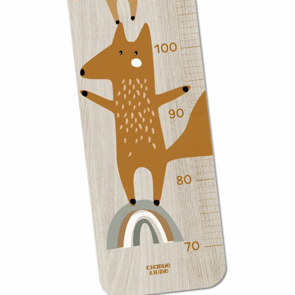 Toise en bois Edgar le renard