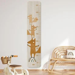 Toise en bois Edgar le renard