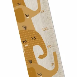 Toise en bois Isidore éléphant caramel